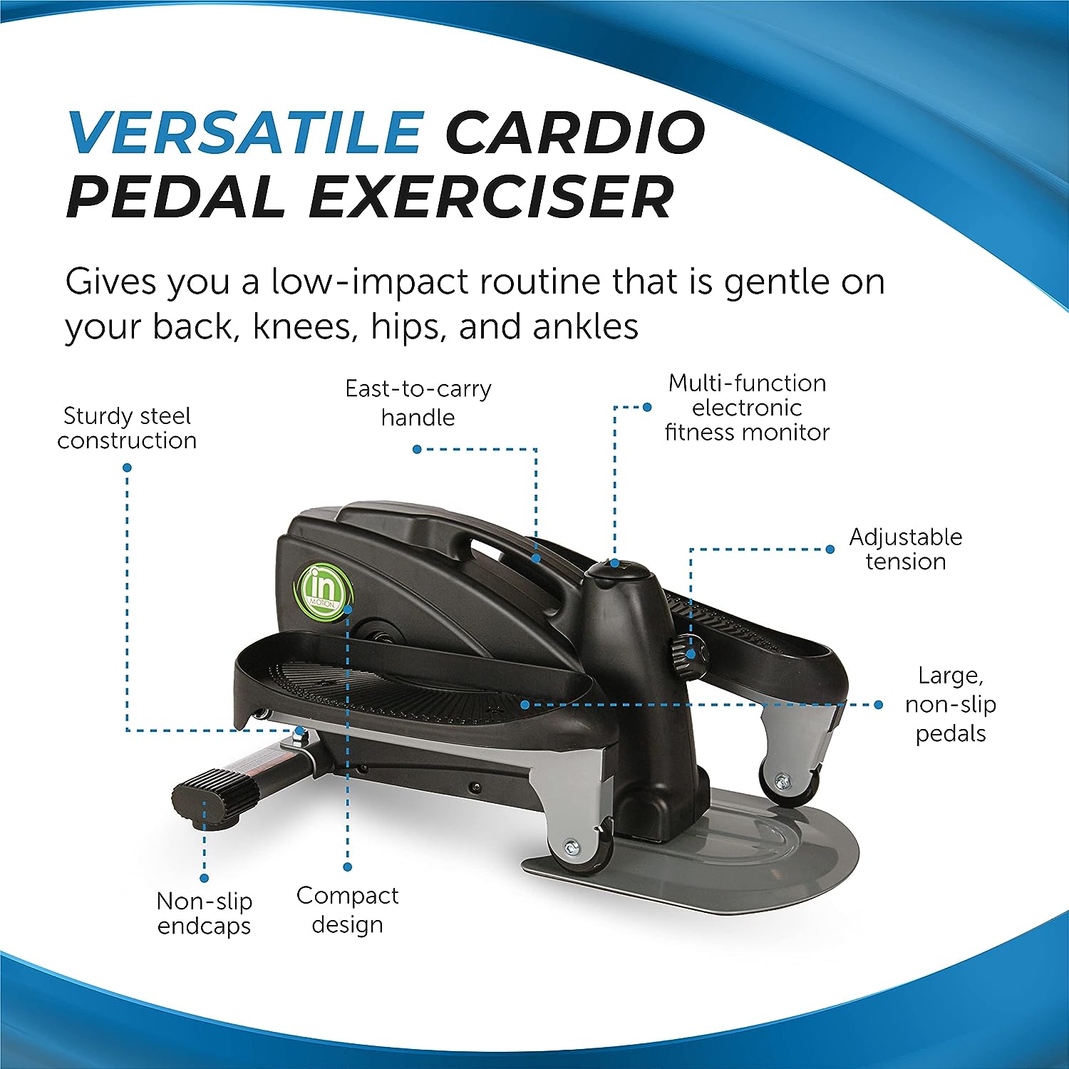 Stamina InMotion Compact Strider Elliptical Pedal Exerciser Review